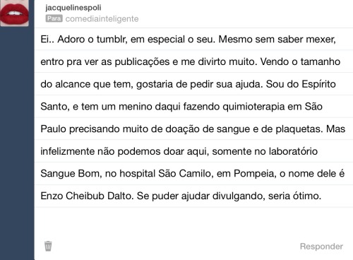 XXX voldemort-com-nariz:  Reblog pra ajudar por photo