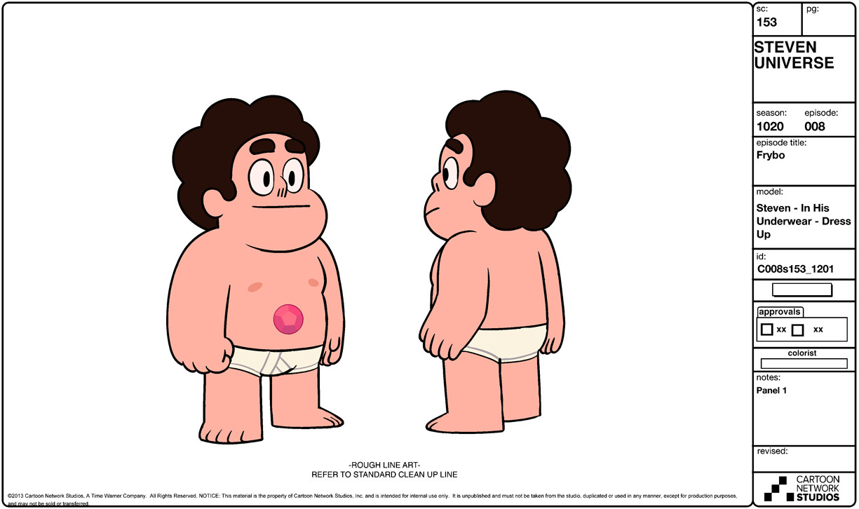 A selection of Character, Prop, and Effect designs from the Steven Universe episode: