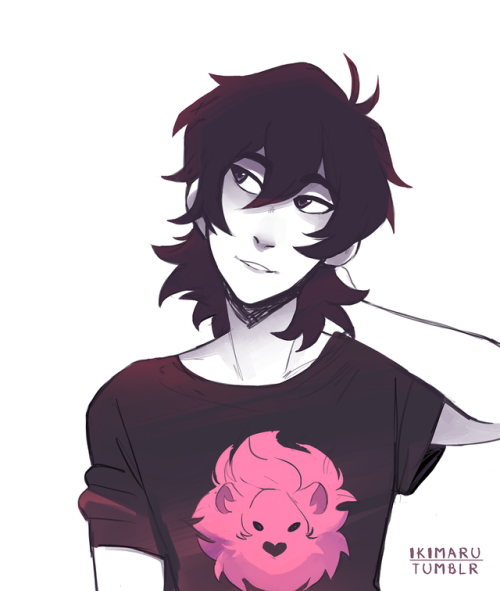   I was asked to draw Keith in a Lion shirt for last month’s drawing request from patreon and omg yes
