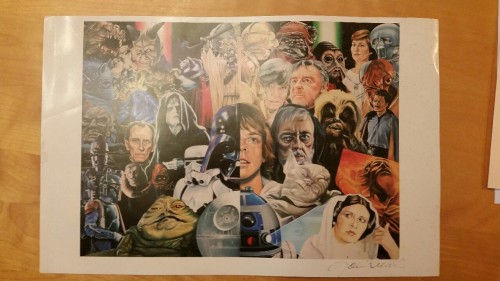 I found an autographed picture also.