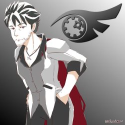 rwbyfanservice:Qrow Branwen by メイメイモー  and キシリ  