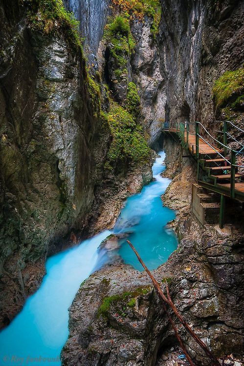 our-amazing-world:  Leutasch Gorge - Bav Amazing World beautiful amazing