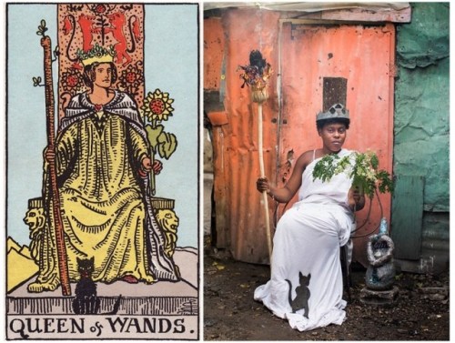  Real Life TarotBelgian photographer Alice Smeets reinterprets the Rider Waite tarot deck with Hai