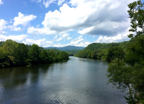 James River Water Gap Near Big Island, Bedford County, ole Virginny, 2014.This was a most important 