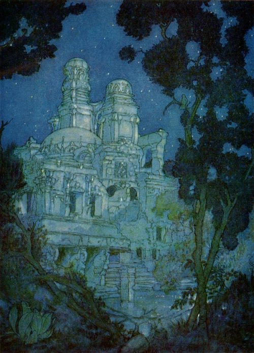 Lone Dove, The Rubaiyat of Omar Khayyam, Edmund Dulac