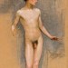 antonio-m:&ldquo;Male nude&rdquo; by Pavlos (Paul) Mathiopoulos (1876–1956).