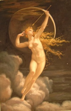 silenceforthesoul:  Jules Louis Machard - Selene 