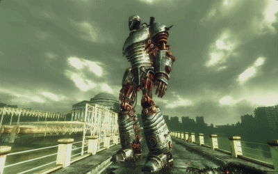 Fallout, TES V, The Outer Worlds — Liberty Prime Fallout 3 and Fallout 4