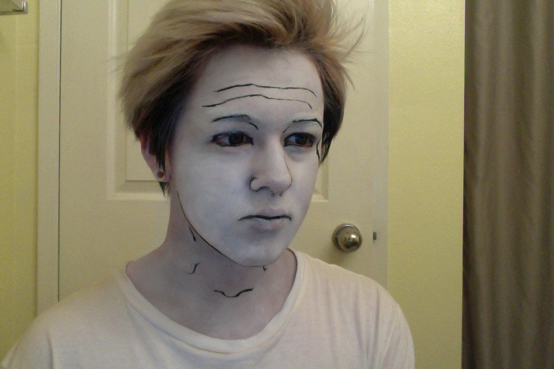 coconutcoconutcoconut:  tfw you have about 15 minutes to kill and white body paint