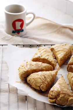 guardians-of-the-food:  Pumpkin Spiced Scones