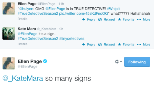 batxwomans: Ellen Page and Kate Mara discuss the fact that there’s a poster for Ellen’s 