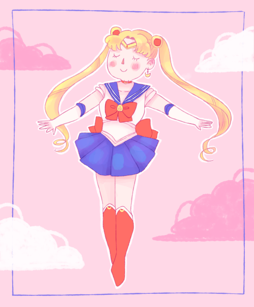 I drew Sailor Moon!