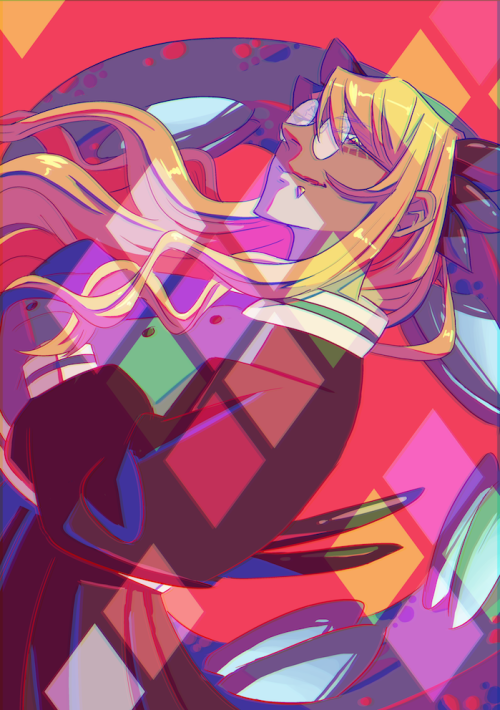 daily fgo day 214: vritrabeen trying to play with colors more C: unedited version under cut