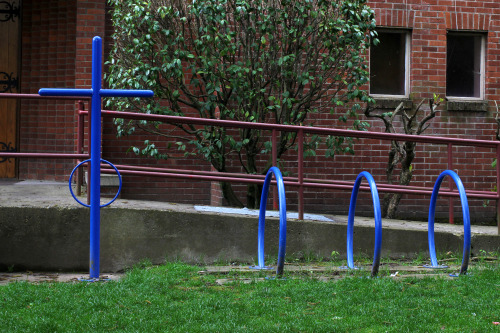 The holiest rack at Augustana Lutheran Church in Portland, Or.