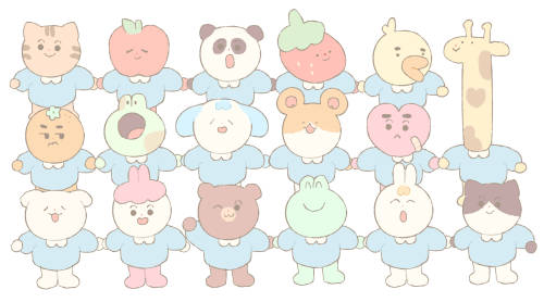 colincake: Some Cute Animals ready for school