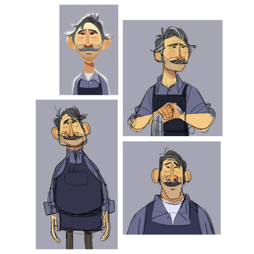Some early design preparation for Dad. An expert shoe cobbler who supports Luna&rsquo;s dream th