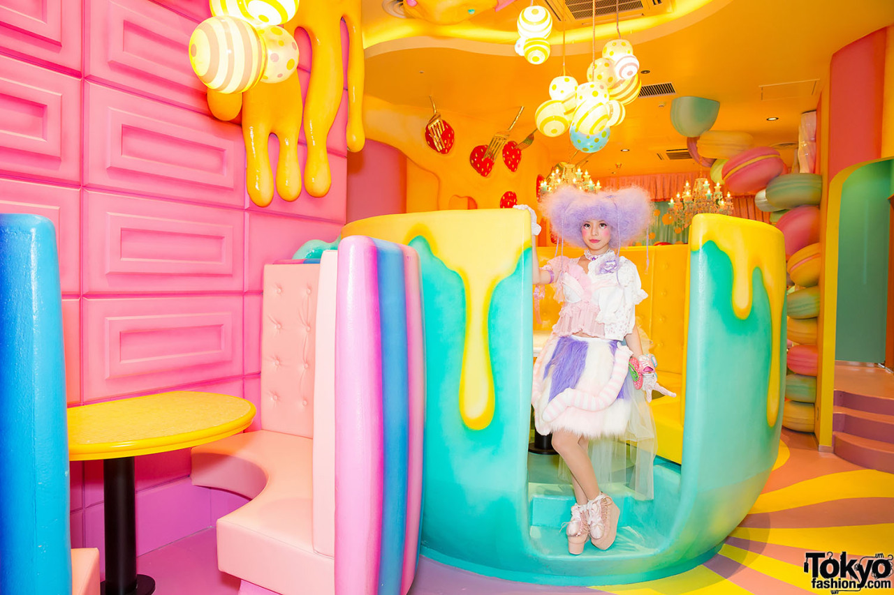 tokyo-fashion:  Kawaii Monster Cafe - designed by Sebastian Masuda (Kyary Pamyu Pamyu,