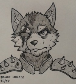 brunolaplace:    since it finally got an “official” release, have a wolf from star fox 2, which also happens to be his very first appearance ever!  