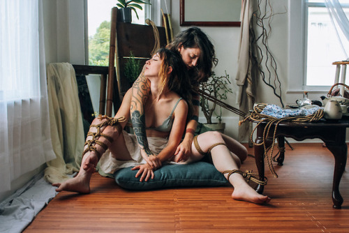 camdamage:  the table was laid… | sarah voss + cam damage | shot by j.savinovich [much more here and here]