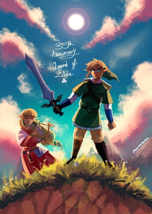 phlavours:Today is Zelda’s 35th Anniversary!Can’t wait for Skyward Sword on switch in the summer ✨