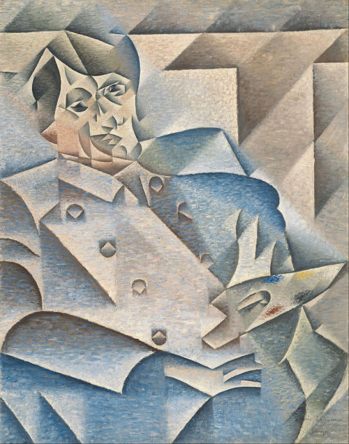 spoutziki-art:Juan Gris - Portrait of Pablo Picasso, 1912