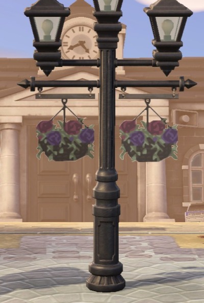 doubutsu-no-mori:I made some designs you can hang from lamp posts that fit my goth island. Some aren’t new designs but they still workCreator Id: MA-5069-6608-1653