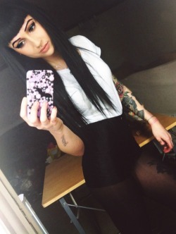 omgsexyink:  Omg Sexy Ink Sexy selfie amateur