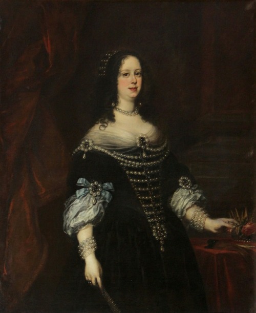 Portrait of Vittoria della Rovere as Grand Duchess Tuscany by Justus Sustermans, between 1653 and 16