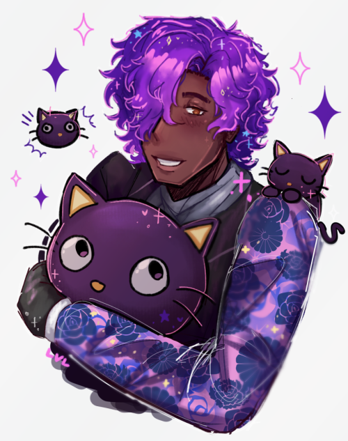 Never Ever Rendering On Mobile Again Anywayyy I Colored The Accardi And Chococat Sketch I Posted Before