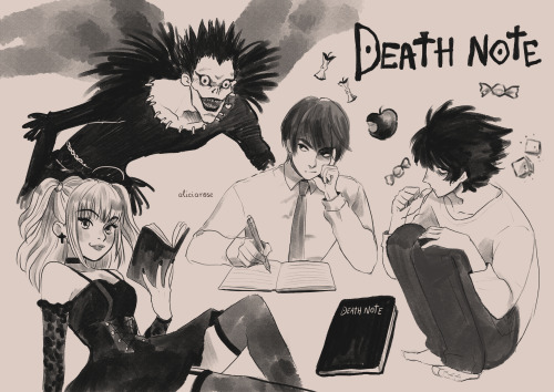 Death Note doodles!