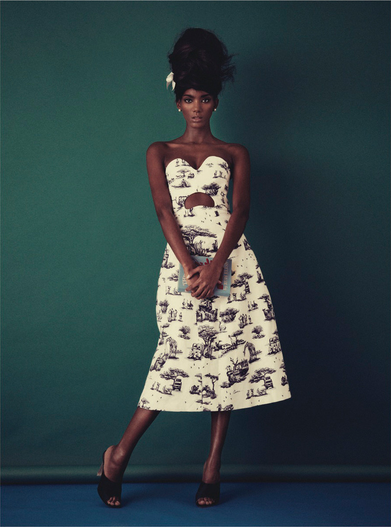 ofcourseblackisbeautiful:  missjodie:  “Une Femme Est Une Femme” from Lula Magazine,