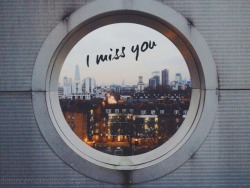 distancemakespeoplehurt:  I miss you