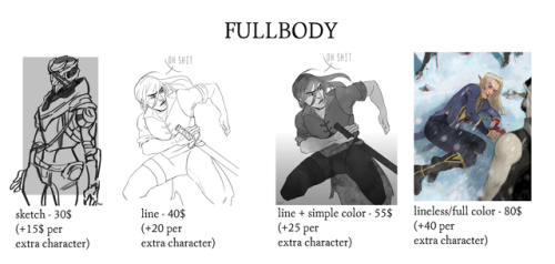 lammertart: lammertart:   Finally! I decided to open commissions again. With new prices and exa
