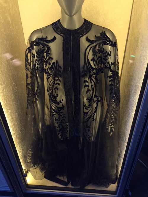 yoncemyname:  Beyoncé’s cape from the ‘Haunted’ video at Hard Rock Caf&eacu