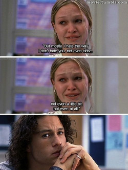 movie:  10 Things I Hate About You (1999) follow