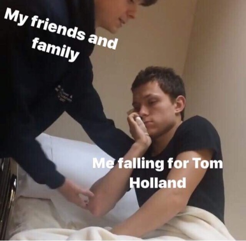 tom holland meme