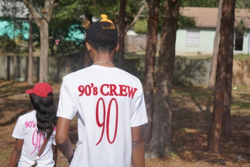swaggerstupid95: humbledhoney:  @swaggerstupid95 has done it AGAIN😍 Brand NEW 90s Crew😏👌🏾 Shirt Available now💯 Support black business!  #90sCrew 