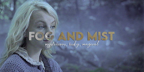 thirteensdoctor: some of my favorite harry potter witches + weather 