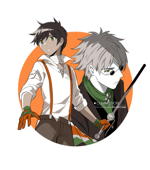 breica-artwork: Oscar &amp; Ozpin.Design for the merch.