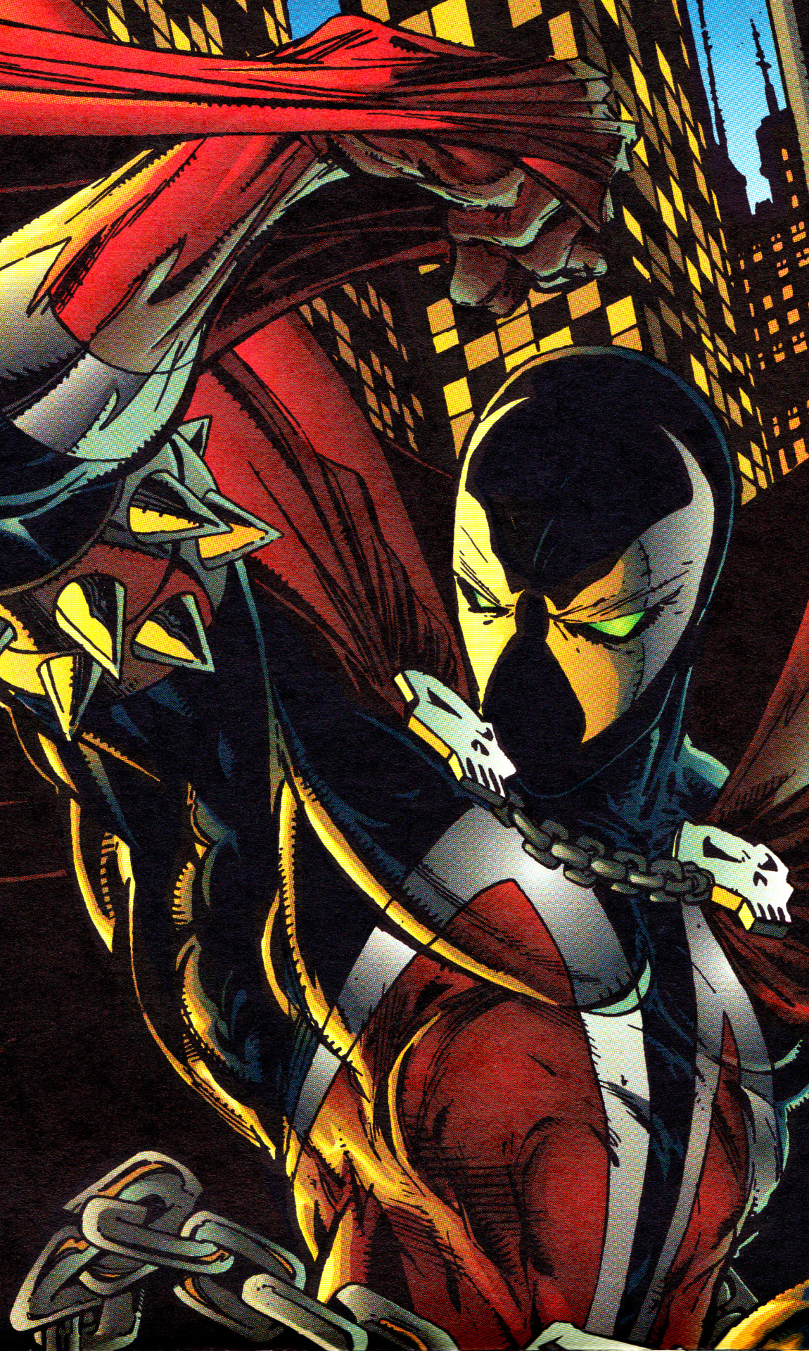 jthenr-comics-vault:  By Todd McFarlane &amp; Steve Oliff