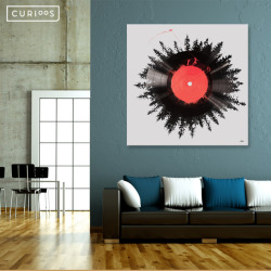 curioos-arts:  [THEME] Music | http://cur.im/1K7DHBIPut on your favorite jam and prepare to cut a rug, because we’re two-steppin’ to take the music scene by storm. *No embarrassing karaoke stints required.Artwork: “The vinyl of my life” by Robert