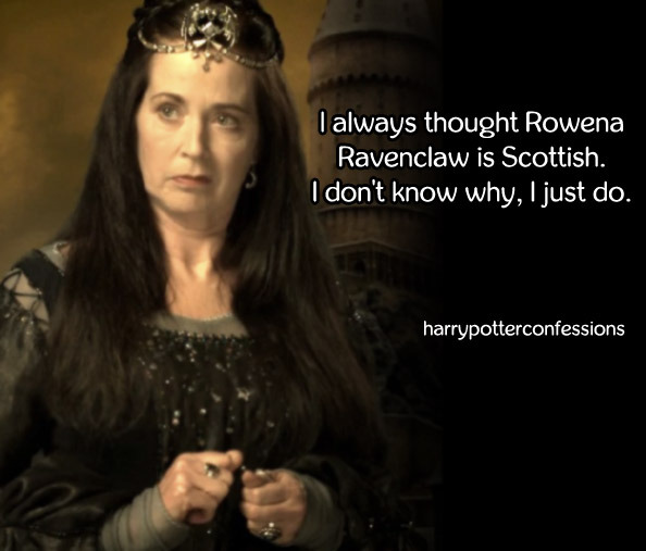 Rowena Ravenclaw (credit goes to Tumblr)