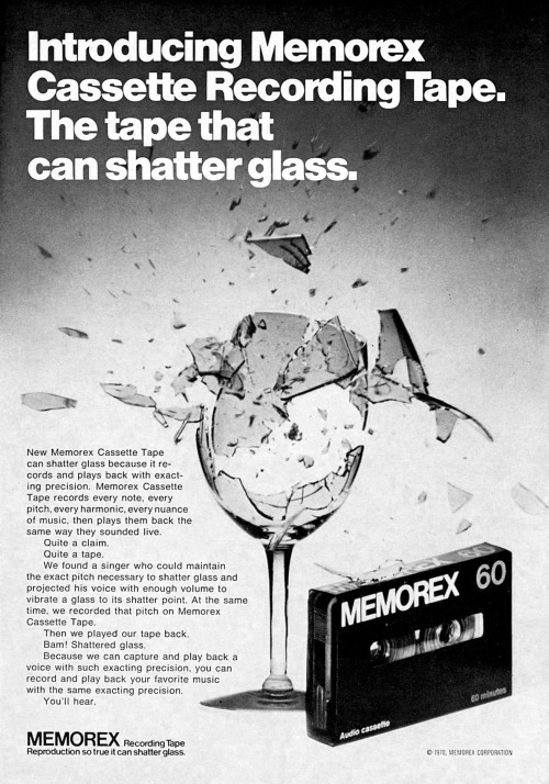 gameraboy:  Memorex tape, 1971