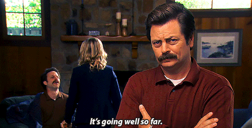 parks & rec // out of context 3/? #parks and recreation  #parks and rec #parksandrecedit#p&redit#predit#prooc#oocedit#myedit#prgif#leslie knope#ron swanson