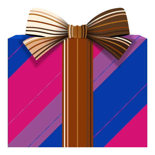 emilylaj:Pride Presents for the holidays! Free to use with credit.Lesbian, Gay, Bisexual, Transgende