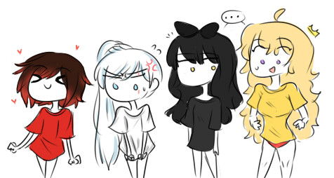 some old rwby doodle ask responses out of context part 2