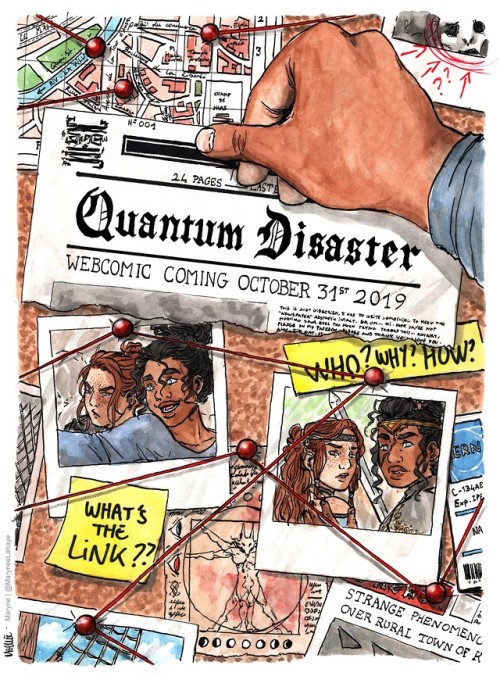 toodrunktofindaurl:5+ years in the making… the first chapter of “Quantum Disaster” drops OCTOBER 31s