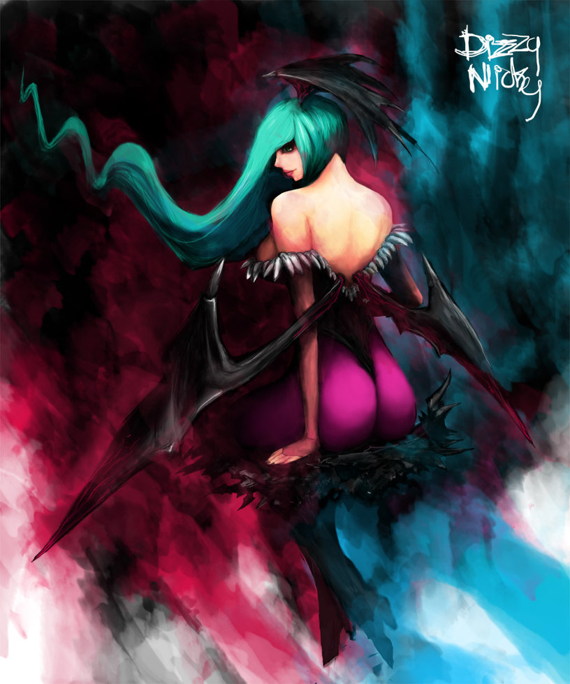 thejasman:  Morrigan (By DizzyNicky)