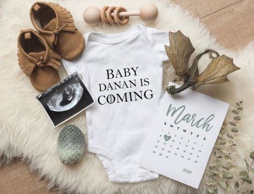 Gerard and I are super excited to announce that Baby of House Danan is Coming March 2020 ✨ #andnowou