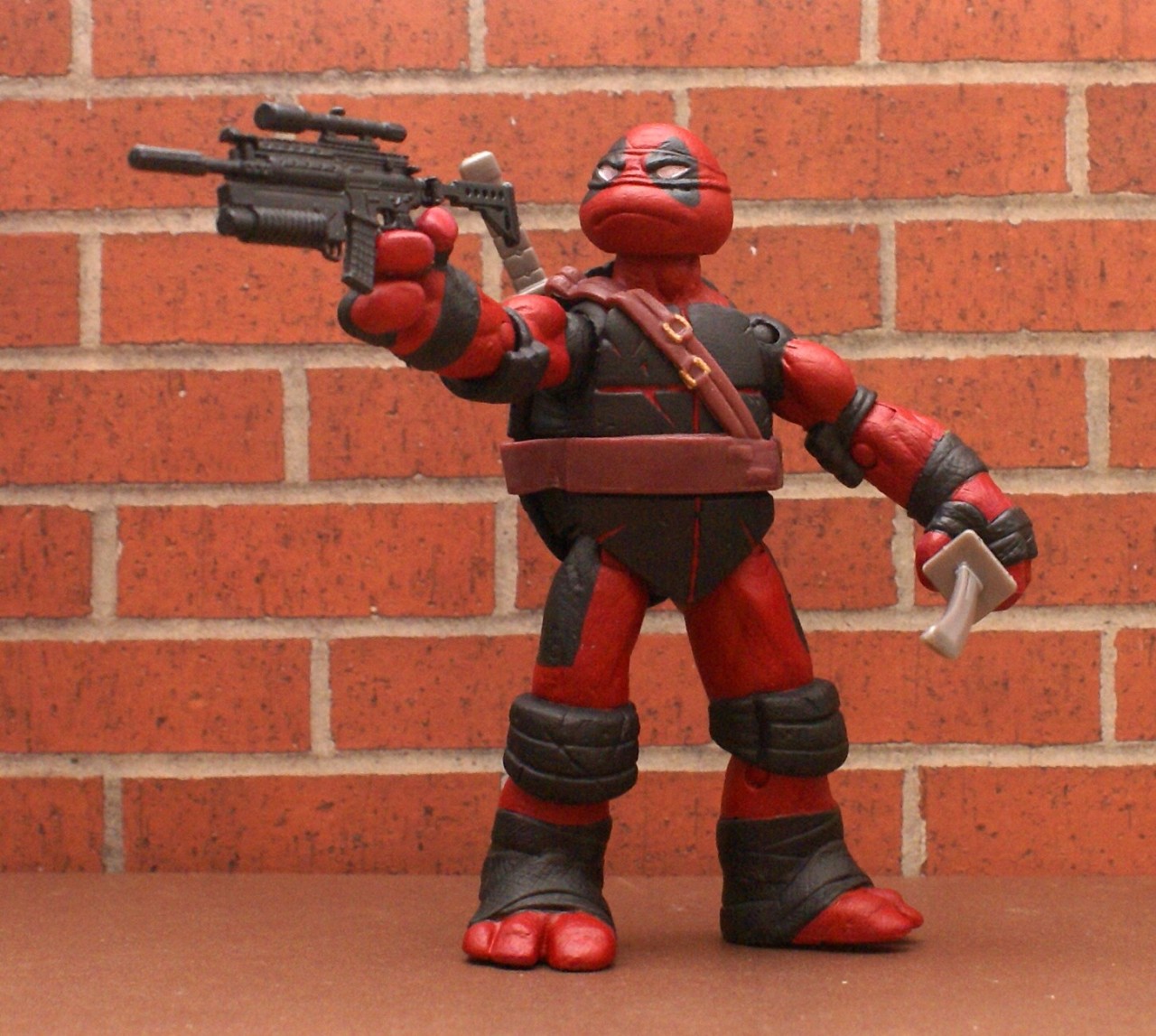 goose360:  TMNT Deadpool This and more of my work on Facebook at Fourth and Goal